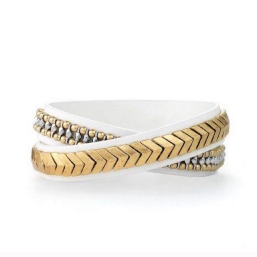 S&D Gilded Path Double Wrap Bracelet - Picture 2 of 4
